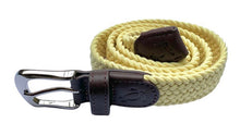 Load image into Gallery viewer, Sustainable Pellegrine kids woven seahorse belt
