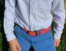 Load image into Gallery viewer, Sustainable kids woven belt
